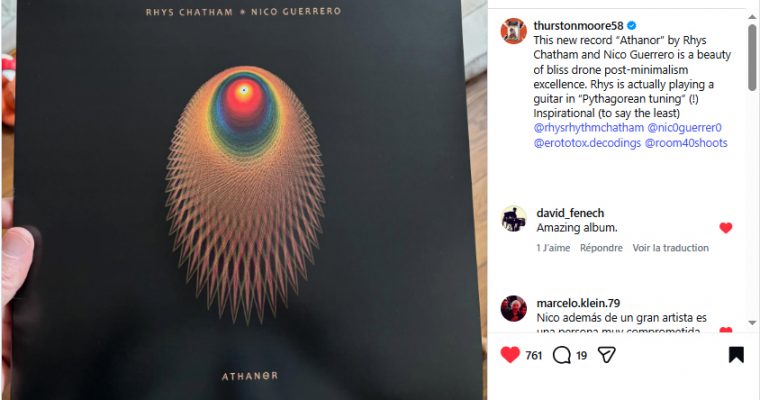 “Athanor” as described by Thurston Moore