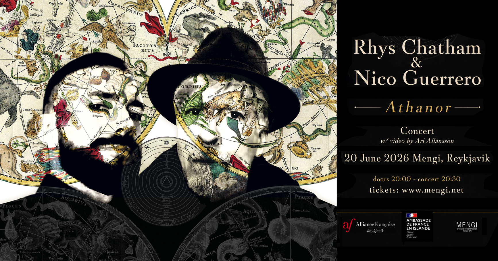 Rhys Chatham & Nico Guerrero | Mengi Reykjavik | June 20 2026