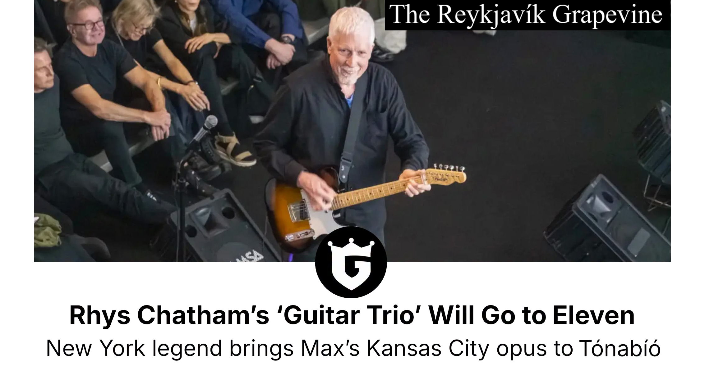 Rhys Chatham+Nico Guerrero+Stirnir | The Grapevine Interview